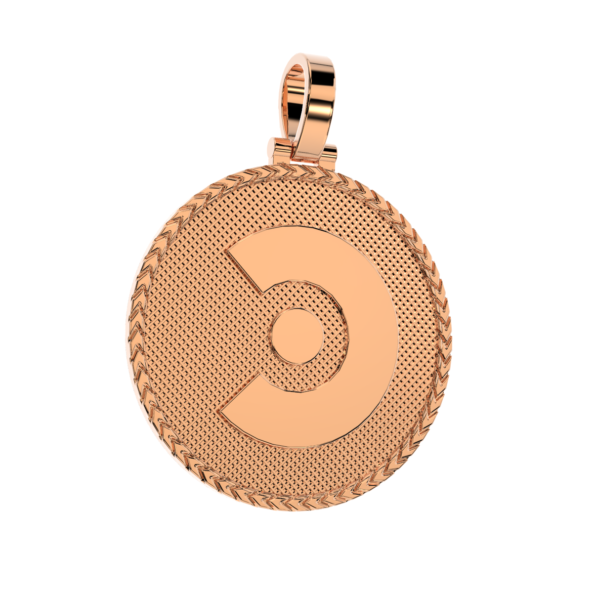 Coreum Logo Gold Pendant w/ Gold Chain