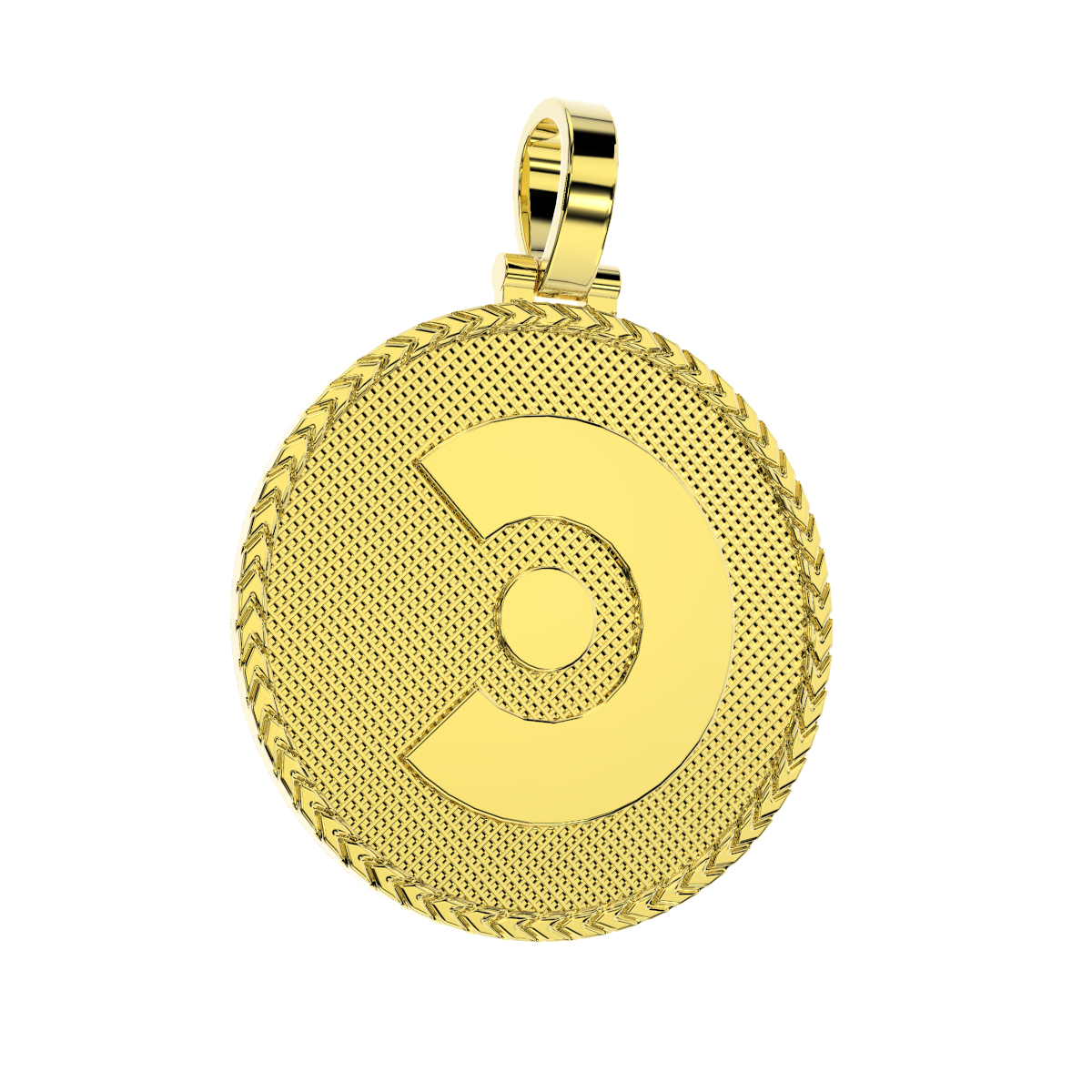 Coreum Logo Gold Pendant w/ Gold Chain