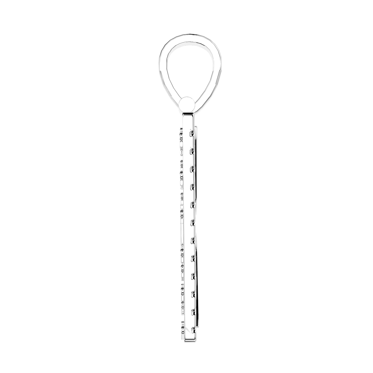 XRP Logo Silver Pendant w/ Silver Chain