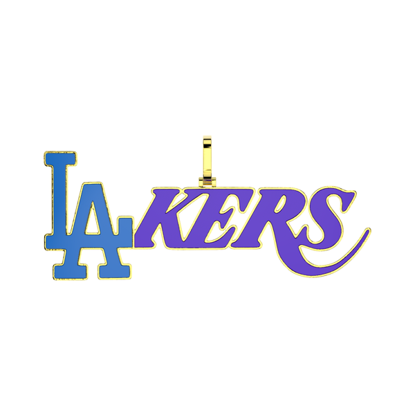 Lakers James Jersey Gold Pendant – Blue Moon & Co