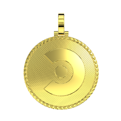 Coreum Logo Gold Pendant w/ Gold Chain