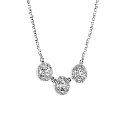 Trio Diamond Necklace