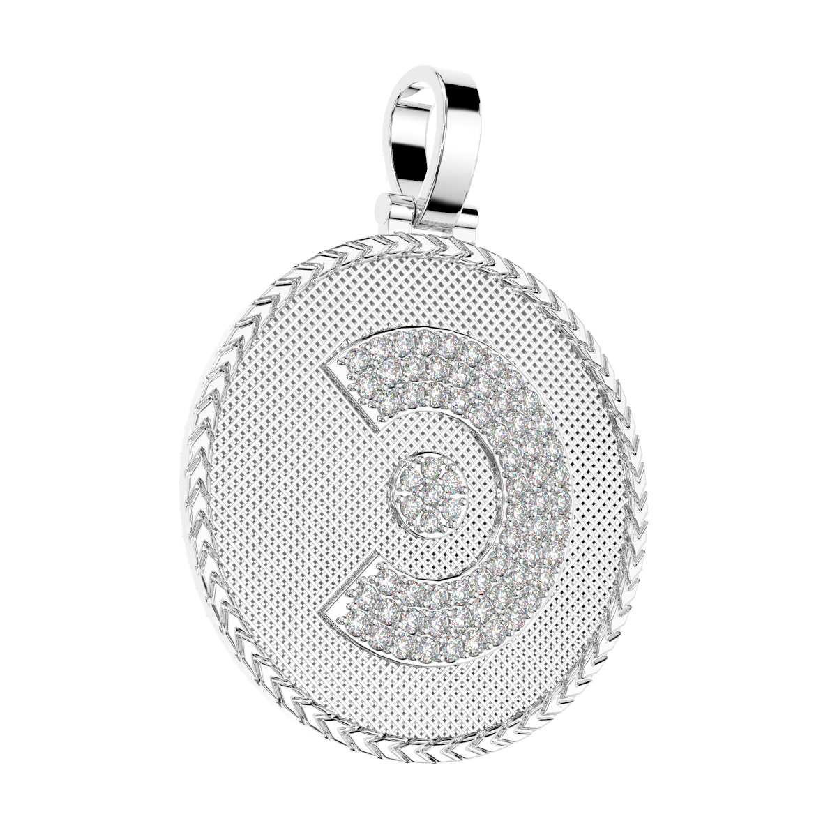 Coreum Logo Gold/Diamond Pendant w/ Chain