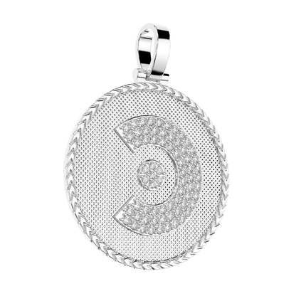 Coreum Logo Gold/Diamond Pendant w/ Chain
