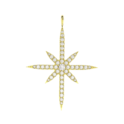 North Star Diamond Pendant