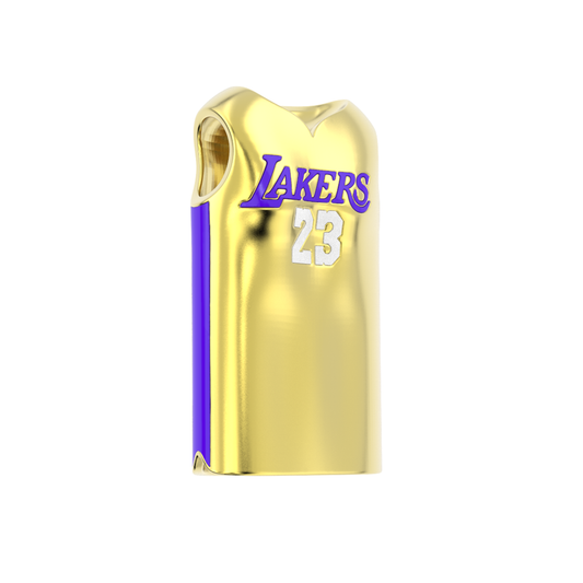 Lakers "James" Jersey Gold Pendant