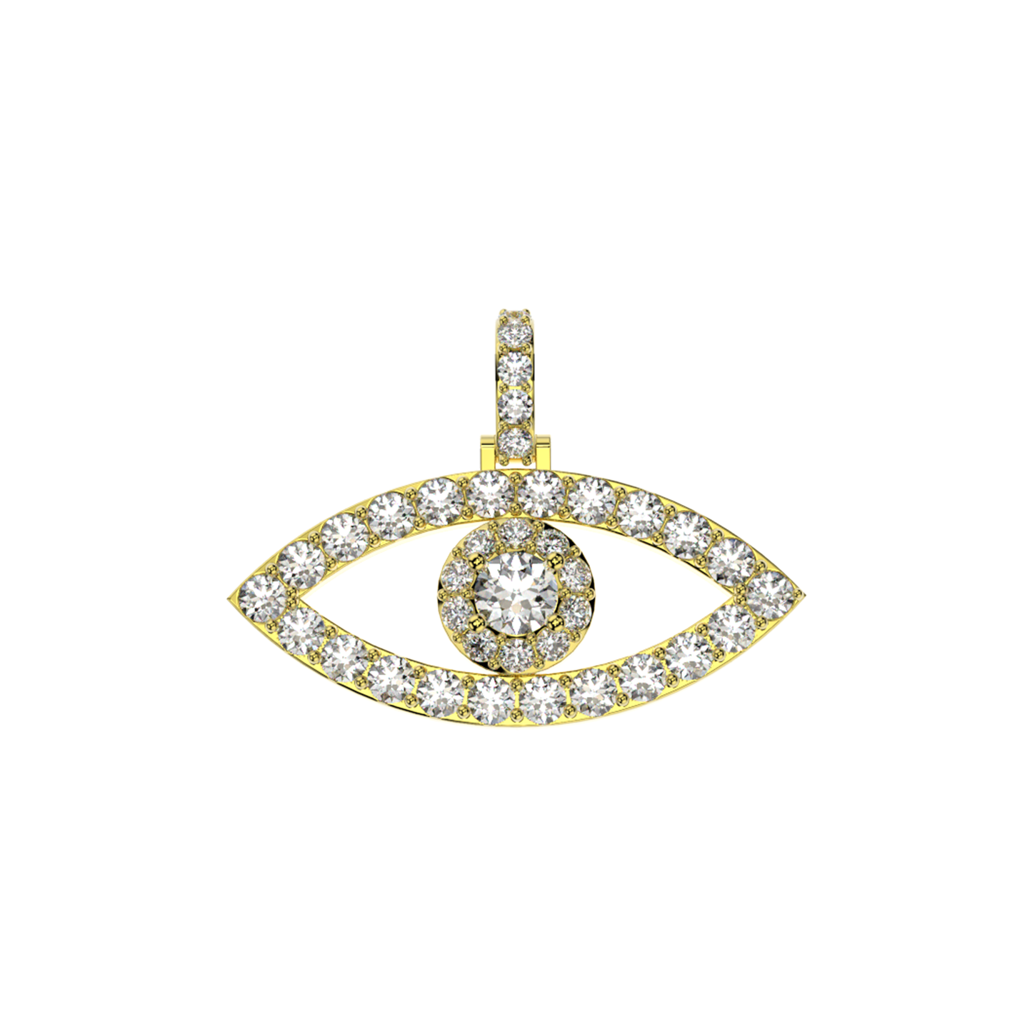 Eye Diamond Pendant