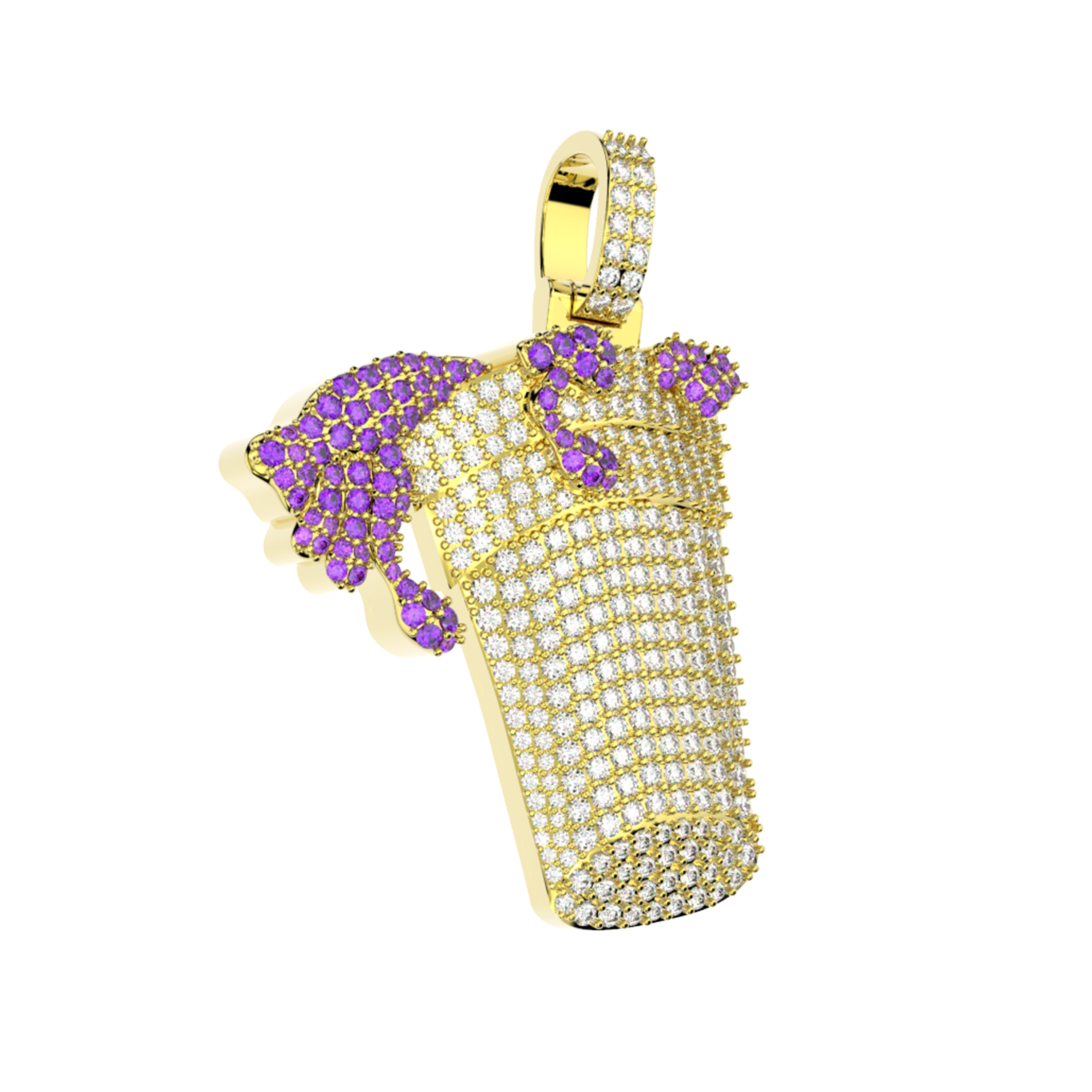 Iced out sales lean chain