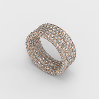 4-Sided Eternity Diamond Band